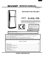 Preview for 1 page of Sharp SJ-68L-T2S Service Manual