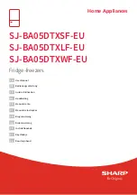 Sharp SJ-BA05DTXLF-EU User Manual preview