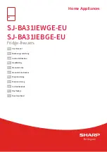 Предварительный просмотр 1 страницы Sharp SJ-BA31IEBGE-EU User Manual