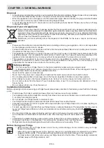 Preview for 6 page of Sharp SJ-BA31IEXI2-EU User Manual