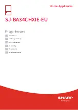 Предварительный просмотр 1 страницы Sharp SJ-BA34CHXIE-EU User Manual