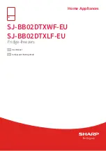 Preview for 1 page of Sharp SJ-BB02DTXLF-EU User Manual