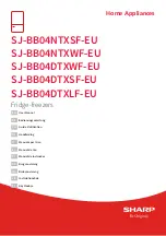 Sharp SJ-BB04DTXLF-EU User Manual preview