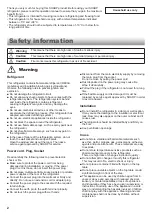 Preview for 2 page of Sharp SJ-BR15G Operation Manual