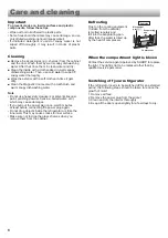 Preview for 8 page of Sharp SJ-BR15G Operation Manual