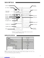 Preview for 7 page of Sharp SJ-C19E-BLU Operation Manual