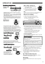 Preview for 9 page of Sharp SJ-C19P Operation Manual