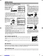 Preview for 5 page of Sharp SJ-D21P Operation Manual