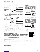 Preview for 11 page of Sharp SJ-D21P Operation Manual