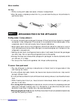 Preview for 11 page of Sharp SJ-D340V Operation Manual