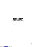 Preview for 212 page of Sharp SJ-D340V Operation Manual