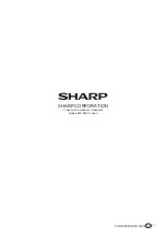 Preview for 204 page of Sharp SJ-EX770F2 Operation Manual