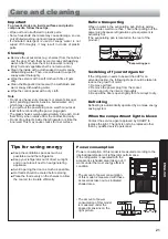 Preview for 21 page of Sharp SJ-EX93P Operation Manual