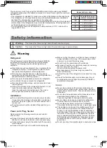 Preview for 13 page of Sharp SJ-EX98F Operation Manual