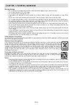 Предварительный просмотр 8 страницы Sharp SJ-F1560EVA-EN User Manual