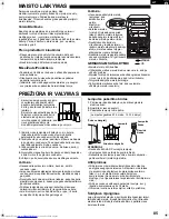 Предварительный просмотр 85 страницы Sharp SJ-F72PV Operation Manual