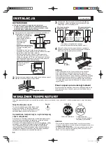 Предварительный просмотр 62 страницы Sharp SJ-F740ST Operation Manual