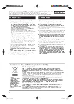 Предварительный просмотр 4 страницы Sharp SJ-F810V Operation Manual