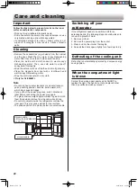 Предварительный просмотр 22 страницы Sharp SJ-F866M Operation Manual