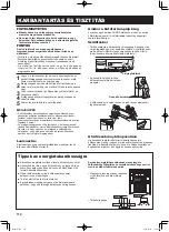 Предварительный просмотр 112 страницы Sharp SJ-FP760V Operation Manual