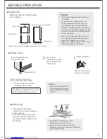 Preview for 3 page of Sharp SJ-FR23C Operation Manual