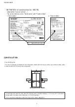 Предварительный просмотр 2 страницы Sharp SJ-FS810V-WH Service Manual