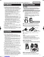 Preview for 3 page of Sharp SJ-GC584R Operation Manual