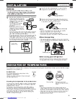 Предварительный просмотр 5 страницы Sharp SJ-GC680V Operation Manual