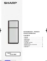 Preview for 1 page of Sharp SJ-GJ584V Operation Manual