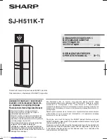 Sharp SJ-H511K-T Operation Manual preview