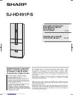 Sharp SJ-HD491P-S Operation Manual preview