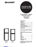 Preview for 1 page of Sharp SJ-K25R Operation Manual