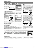 Preview for 3 page of Sharp SJ-K25R Operation Manual