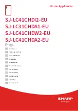 Sharp SJ-LC31CHDA1-EU User Manual предпросмотр