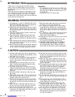 Preview for 2 page of Sharp SJ-P48N Operation Manual