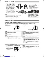 Preview for 4 page of Sharp SJ-P48N Operation Manual