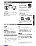 Предварительный просмотр 9 страницы Sharp SJ-P54T Operation Manual