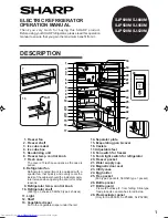 Preview for 1 page of Sharp SJ-P600M Operation Manual