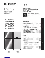 Sharp SJ-P60MFM Operation Manuals preview