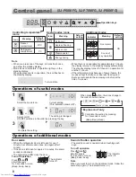 Preview for 8 page of Sharp SJ-P60MFM Operation Manuals