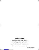 Предварительный просмотр 8 страницы Sharp SJ-PT555R Operation Manual