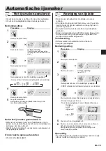 Предварительный просмотр 151 страницы Sharp SJ-PX830A Operation Manual