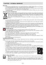 Preview for 6 page of Sharp SJ-S1182E2W-EU User Manual