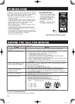 Preview for 10 page of Sharp SJ-SC451V Operation Manual