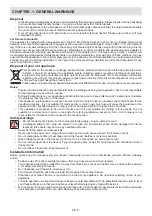 Preview for 6 page of Sharp SJ-SF099M1X-EU User Manual