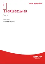 Preview for 1 page of Sharp SJ-SF182E2W-EU User Manual