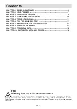 Preview for 3 page of Sharp SJ-SF197E00X-EN User Manual