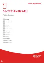 Sharp SJ-T2214M1NX-EU User Manual preview