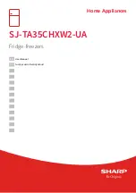 Sharp SJ-TA35CHXW2-UA User Manual preview