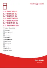 Sharp SJ-TB01ITXLE-EU User Manual preview